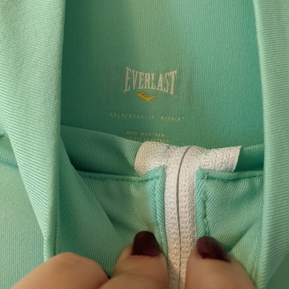 Sports Warm Up Jacket in Mint Green - Everlast - Picture 3 of 4